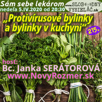 Sám sebe lekárom 215 - 2020-04-05 „Protivírusové bylinky a bylinky v kuchyni“ by Slobodný Vysielač