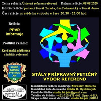 Prípravný petičný výbor referend 04 - 2020-08-08 Ústavná reforma referend by Slobodný Vysielač