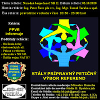 Prípravný petičný výbor referend 08 - 2020-10-03 Národná bezpečnosť SR II. by Slobodný Vysielač