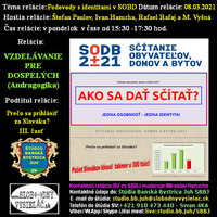 Vzdelávanie pre dospelých 239 - 2021-03-08 Podvody s identitami v SODB by Slobodný Vysielač