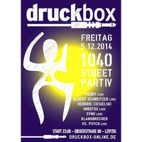 Syno live! @ Druckbox Leipzig (06.12.2014) -1040 STREET Part 4- by Sandra Wunder