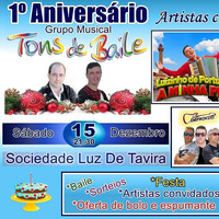 1 Aniversario do Grupo Musical Tons de Baile este sábado em Luz de Tavira by Rádio Gilão - Tavira