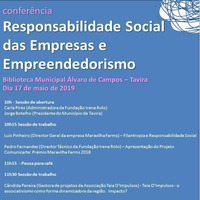 A Fundação Irene Rolo,  esta sexta-feira  uma conferência sobre  Responsabilidade Social das Empresas e Empreendedorismo by Rádio Gilão - Tavira