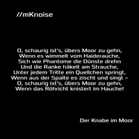Der Knabe im Moor by //mKnoise