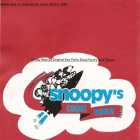 Mixby Max DJ Snoopy's Dream disco Modena ITALY disco funky soul dance groove Febbraio 1980 original live party 2 by Mixby Max DJ