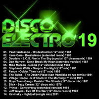 DISCO ELECTRO 19 - Various Original Artists [electro synth disco classics] 70s &amp; 80s Synth Pop High Energy Italo Disco Eurobeat Dance Classics by RETRO DISCO Hi-NRG