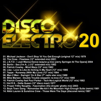 DISCO ELECTRO 20 - Various Original Artists [electro synth disco classics] 70s &amp; 80s Synth Pop High Energy Italo Disco Eurobeat Dance Classics by RETRO DISCO Hi-NRG
