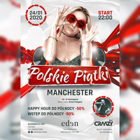 DJ CRAAZY Presents: Polskie Piatki Manchester [24.01.2020] Rozgrzewka by DJ CRAAZY