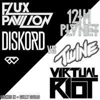 Flux Pavilion & DISKORD vs. 12th Planet x Virtual Riot x Twine - Locked In + Gully Squad by X3NEIC