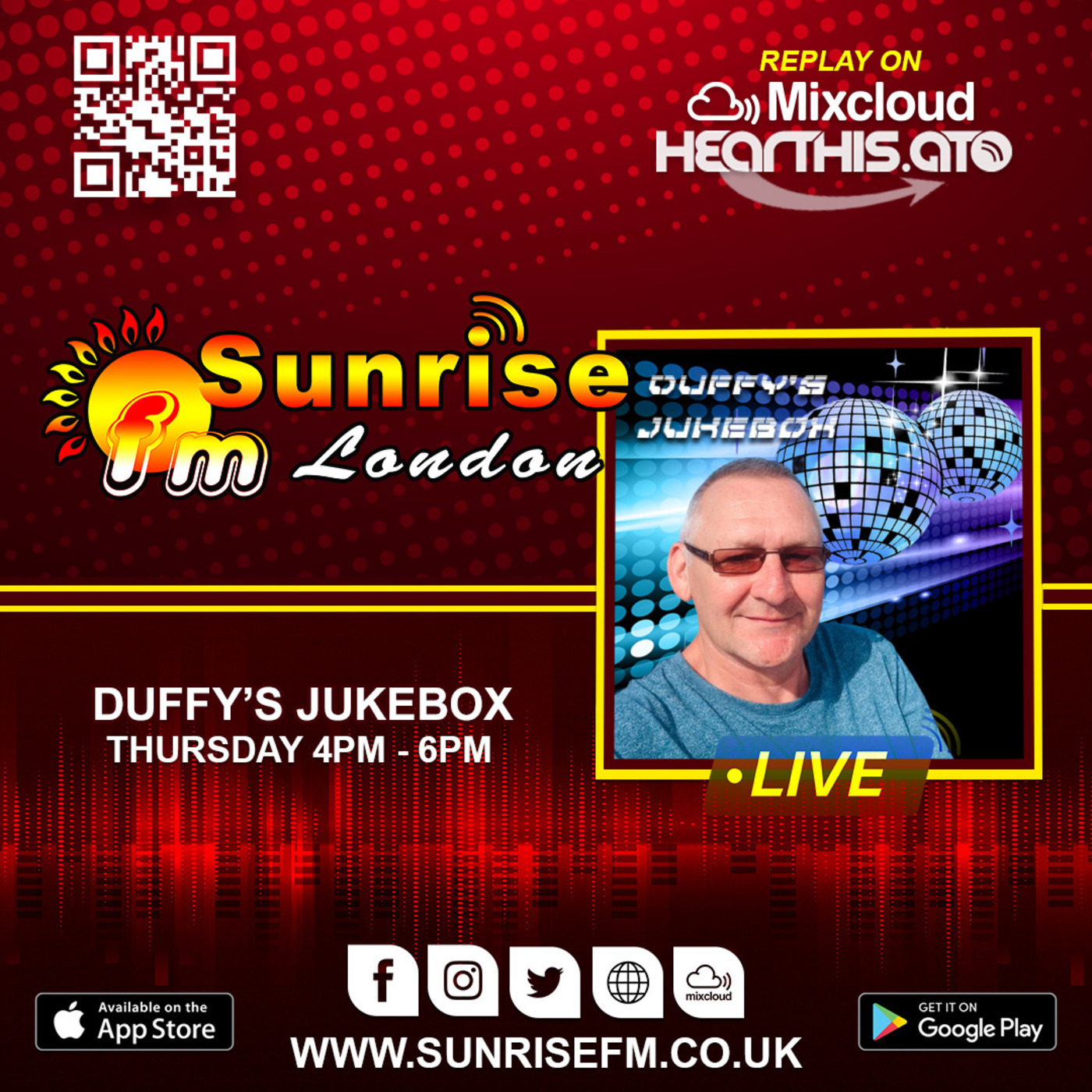 DJ Duffy (Duffy's Jukebox) - Thursday 2nd May 2024