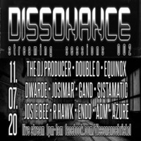 DJ R-Hawk - Dissonance Stream 002 - 11th July 2020 by DJ R-Hawk