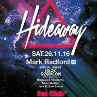 Mark Robinson (Pt 1) &amp; Mark Radford (Pt 2) - Fez Club, Cambridge 26th Nov 16 by DJMarkRobinson