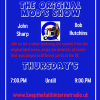 The Original Mod's Show 27th August 2020 by Keep The Faith Internet Radio