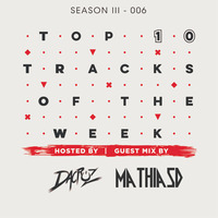 Top Ten Tracks Of The Week by Dacruz #006 Guest Mix Mathias D by dacruzdj