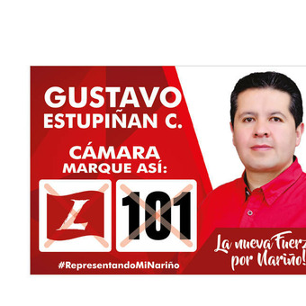 Gustavo Estupiñán Cámara L-101 Nariño