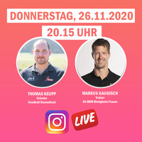 #INSTALIVE mit Markus Gaugisch by Handball-Stammtisch