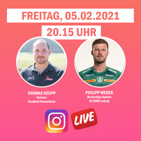 #INSTALIVE mit Philipp Weber by Handball-Stammtisch