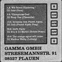 DJ Josh - DJ-Set @ Gamma GmbH Plauen (15.06.1996) by RE:SET