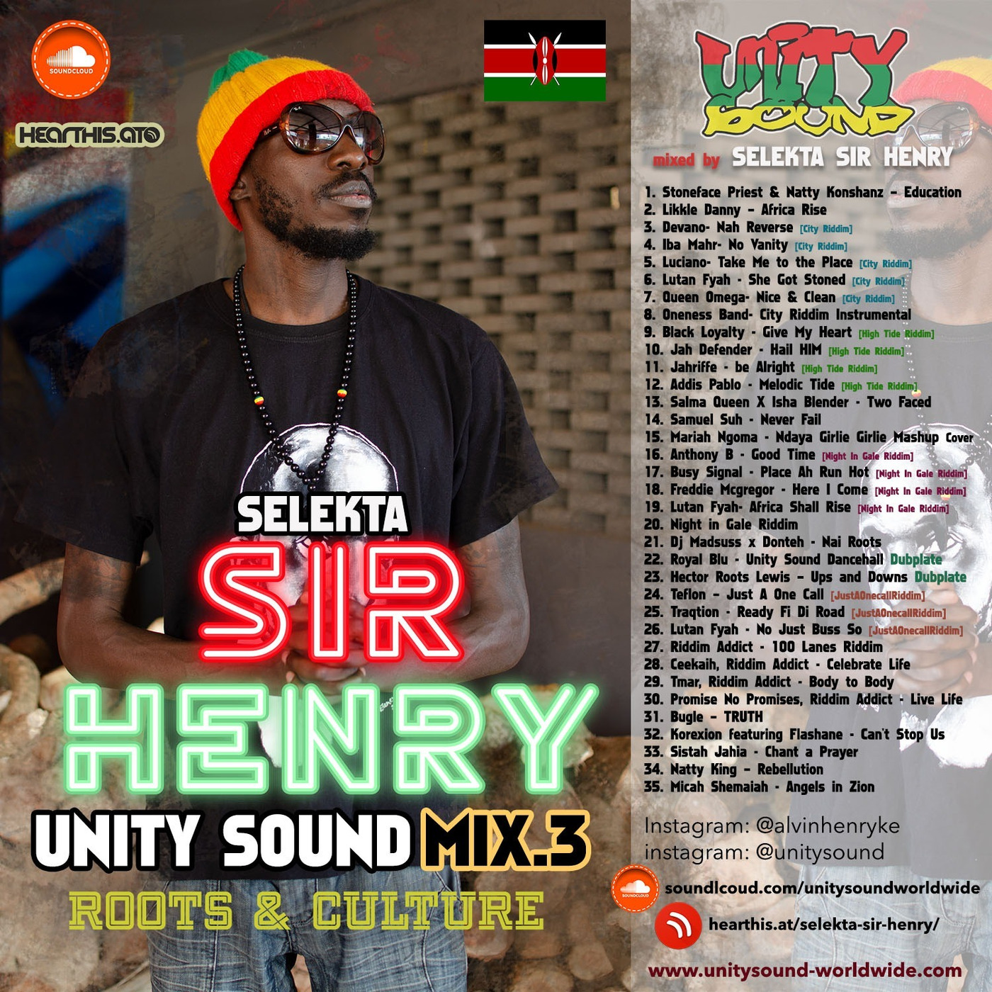 Selekta Sir Henry - Unity Sound Mix 3 - Roots And Culture - Jan 2022