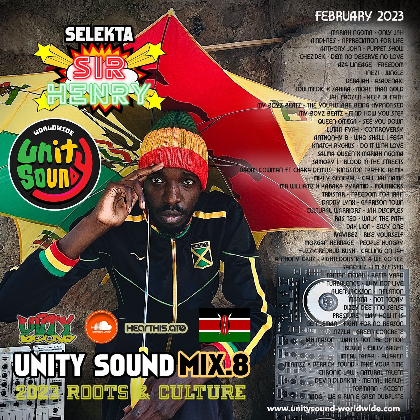Selekta Sir Henry - Unity Sound Mix 8 - Roots & Culture & More 2023