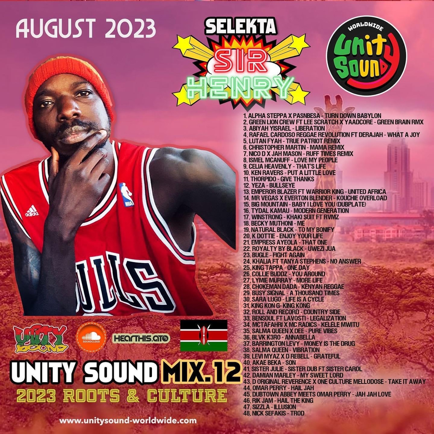 Selekta Sir Henry - Unity Sound V12 - Culture Mix - Aug 2023