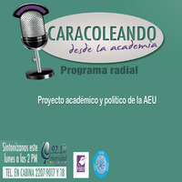 259  04092019  Proyecto académico y político de la AEU by Caracoleando desde la Academia