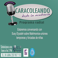 312 08102018 caracoleando Estudio sobre matrimonios uniones tempranas y forzadas de niñas by Caracoleando desde la Academia