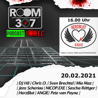 Room307 Podcast Show at Herzblut Radio Cologne #002 - Dj H8 by DJ H8