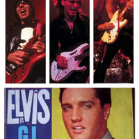 ROCKIN' THE G.I. BLUES IN THE FREE WORLD......ELVIS / G3 (Joe satriani, Steve van, yngwie malmsteen)...1960-2003 by ron anderson