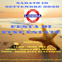 Cao 4 Deejay @ Festa di Fine Estate Radio Londra Italia 19 9 2020 by Universocao Music Department