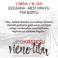 Kristiešu vienotības nedēļa | 1. diena | Izlīgšana – mest kravu pār bortu | 18.01.2020 by Radio Marija Latvija