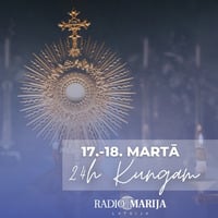 24h Kungam | 16:00 | Aizlūgšana tiešraidē | Māris Veliks, Olga Velika | 18.03.2023 by Radio Marija Latvija