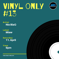 vinyl only #13 mixed by Nia BlaQ by MABU Beatz Radio