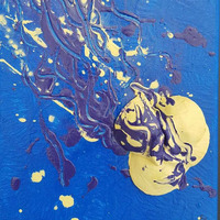   Frau Fenster beschreibt ihre Kunstwerke - Color on Canvas: SECRETS OF THE OCEAN by Fenster Talk