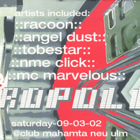 Angel Dust &amp; Racoon feat. MC Marvelous &amp; MC Phowa live @ Mahatma Ulm 13.03.2004 by Dead Metropolis