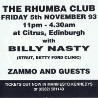 Rhumba @ Edinburgh 5th Nov 93 (tape2) - Billy Nasty by sbradyman