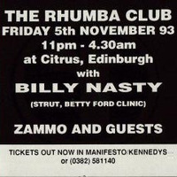 Rhumba @ Edinburgh 5th Nov 93 (tape1) - Zammo &amp; Billy Nasty by sbradyman