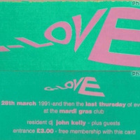 John Kelly @ G-Love, Liverpool, 28th March '91 [a] by sbradyman