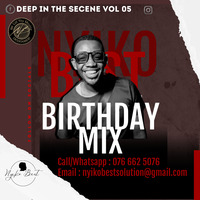 Deep In The Scene VOL 5 Birthday Mix 2023 by Nyiko Best