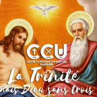 2018-05-31 La Trinité, Jamais Dieu sans trois (fr. Ghislain-Marie Grange op) [CCU-Rangueil] by CCU de Rangueil