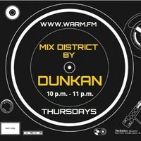 Radio show &quot;Mix district by Dunkan&quot; 27.08.2020 for Warm.fm www.warm.fm Belgium by Dunkan