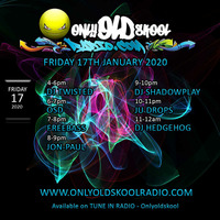 Freebass - 92 Techno Live on Onlyoldskoolradio.com - 17th Jan 2020 by Freebass