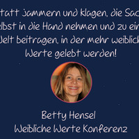 Interview mit Betty Hensel by Maria Magdalena Vereinigung e.V.