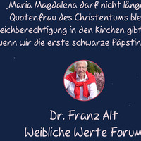 Interview mit Dr.Franz Alt by Maria Magdalena Vereinigung e.V.