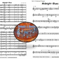 Midnight - Blues (Young Band) by Roland J. Bauer