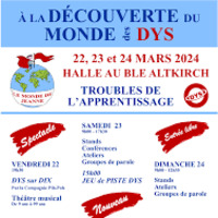 La Qabine : Le Monde des Dys - Altkirch les 22,23 et 24 mars by Radio Quetsch