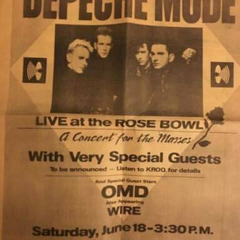 OMD Rose Bowl Pasadena 06/18/88
