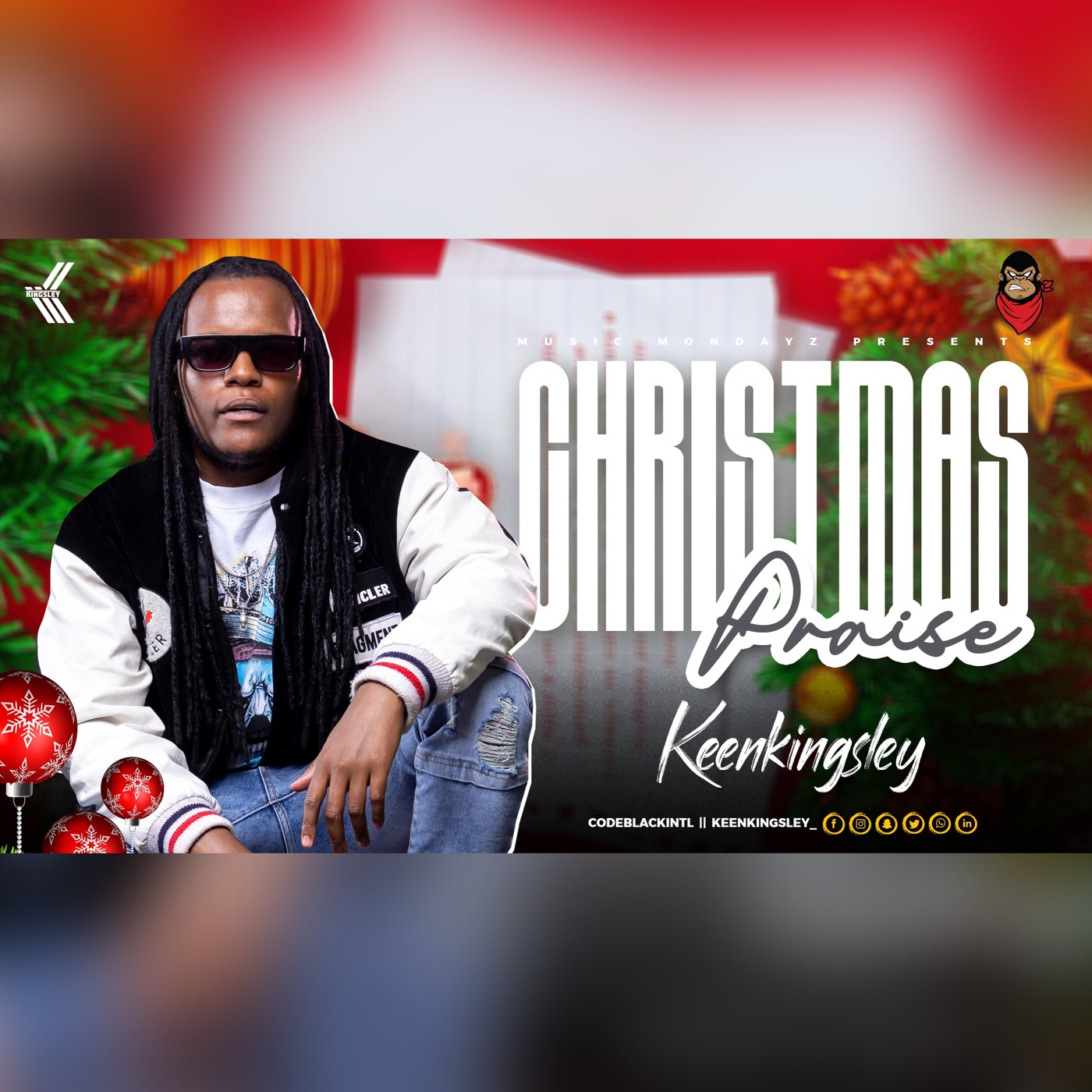 #43 CHRISTMAS PRAISE || MUSIC MONDAYZ BY KEEN KINGSLEY.