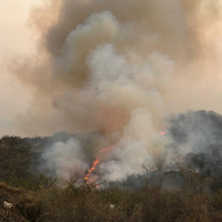 Siete focos de incendios en el Departamento Santa Maria (Juan Zalokar - Bomberos Alta Gracia) by Punto11