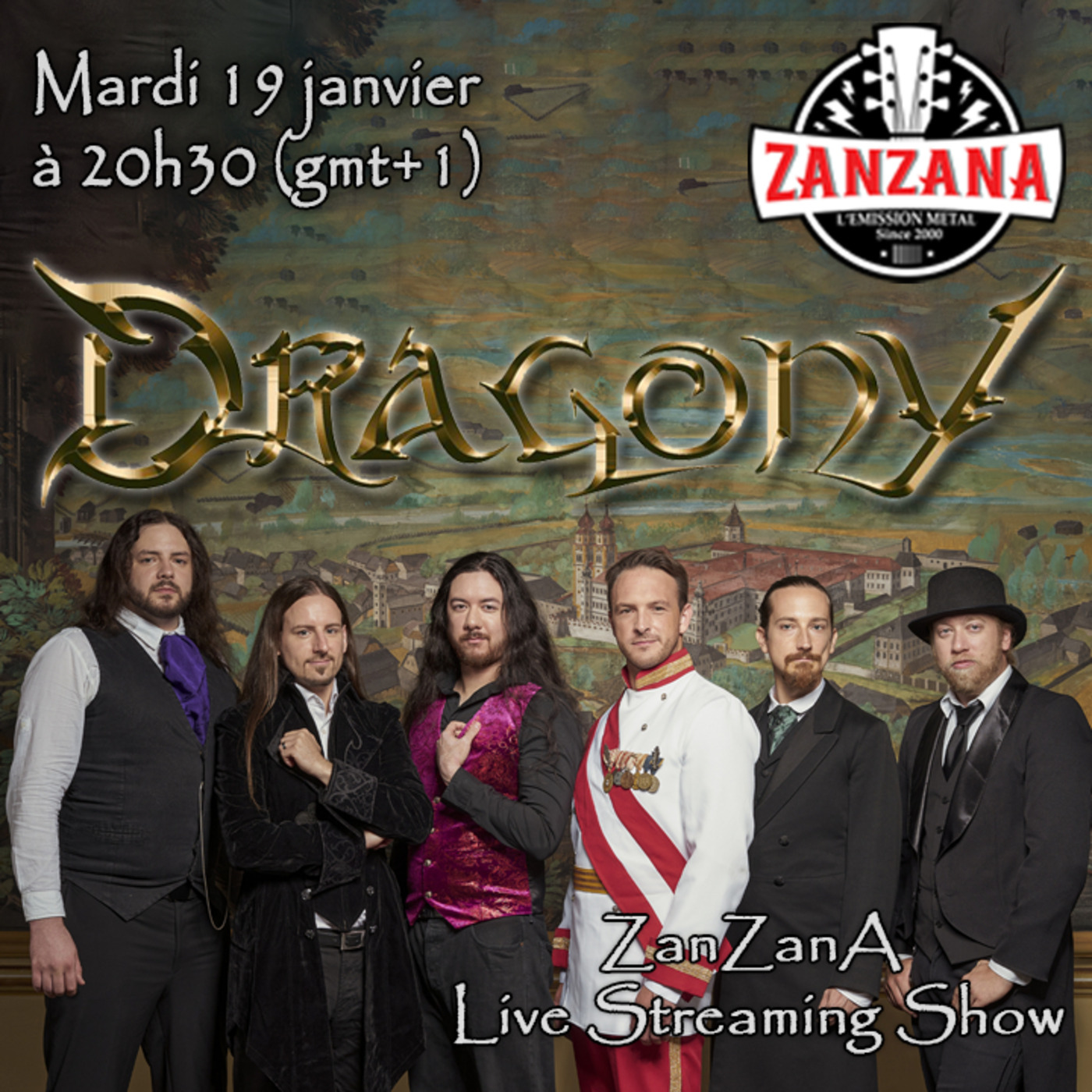 Dragony, l’interview - ZanZanA Live Streaming Show - mardi 19 janvier 2021